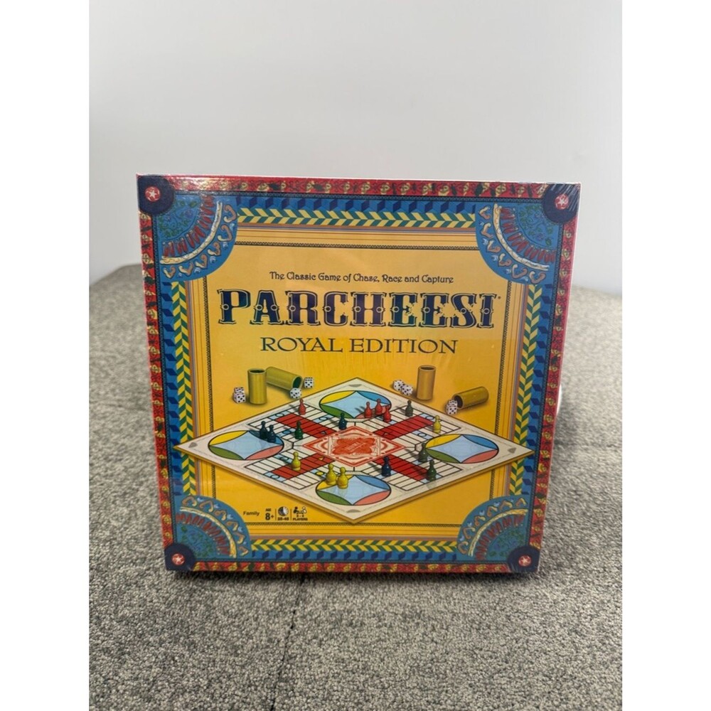 Parcheesi Royal Edition Board Game Sealed Complete Hasbro 2018 Family Kids 8+